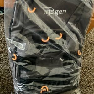 Inogen backpack, for portable oxygen concentrator.